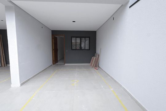 Garagem de casa para alugar com 2 quartos, 102m² em Vila Linda, Santo André