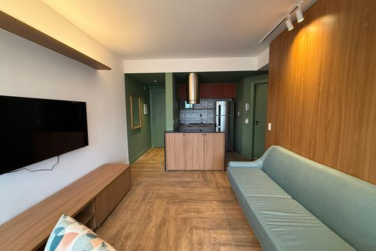 Apartamento para alugar com 1 quarto, 49m² em Santa Cecilia, São Paulo