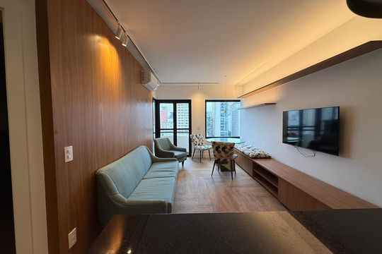 Apartamento para alugar com 1 quarto, 49m² em Santa Cecilia, São Paulo