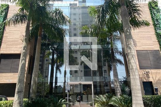 Fachada do Condomínio de apartamento à venda com 1 quarto, 50m² em Melville Empresarial II, Barueri