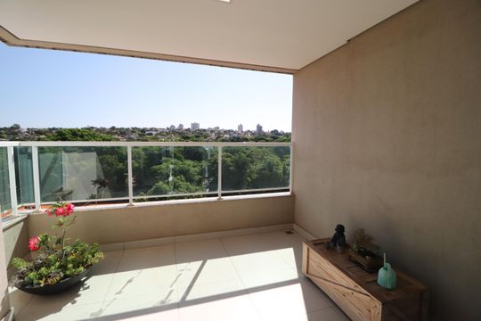 Varanda de apartamento para alugar com 2 quartos, 74m² em Copacabana, Uberlândia