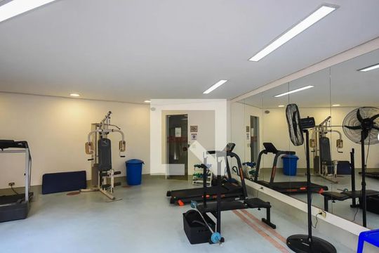 Área comum - Academia de apartamento para alugar com 1 quarto, 57m² em Jardim Ampliacao, São Paulo
