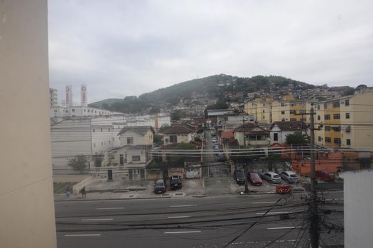 Vista da Sala de apartamento para alugar com 3 quartos, 55m² em Campinho, Rio de Janeiro