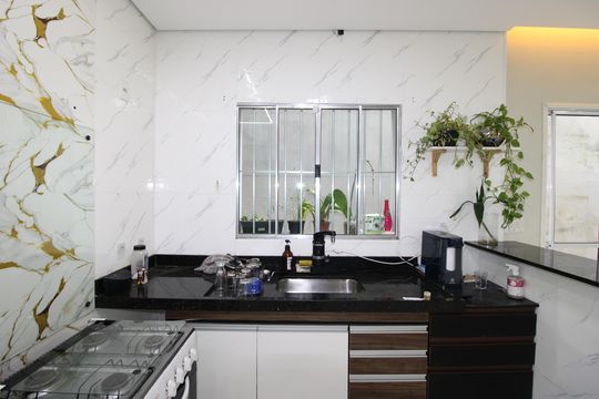 Cozinha de casa para alugar com 2 quartos, 191m² em Vila Simone, São Paulo