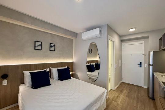 Kitnet/Studio para alugar com 1 quarto, 24m² em Vila Cordeiro, São Paulo