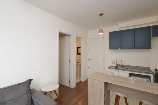 Sala de apartamento para alugar com 2 quartos, 34m² em Cidade Mãe do Céu, São Paulo