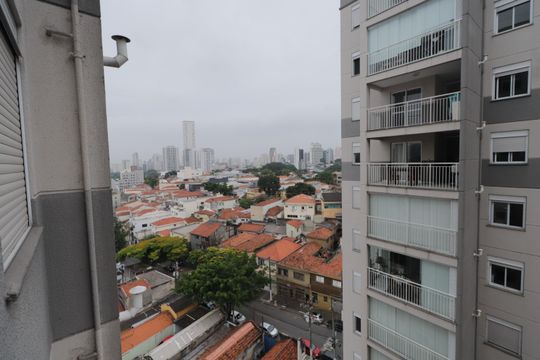 Vista da Sala de apartamento para alugar com 2 quartos, 34m² em Cidade Mãe do Céu, São Paulo
