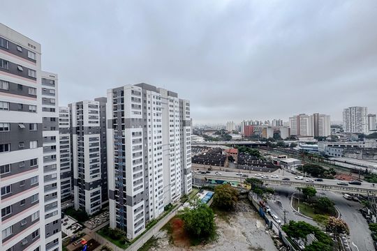 Vista da Sala de apartamento para alugar com 2 quartos, 35m² em Mooca, São Paulo