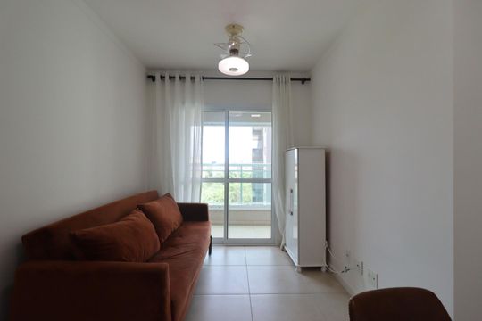 Sala de apartamento para alugar com 1 quarto, 52m² em Jardim Botânico, Ribeirão Preto