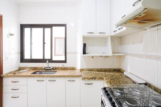 Cozinha de apartamento à venda com 2 quartos, 71m² em Santa Maria, São Caetano do Sul