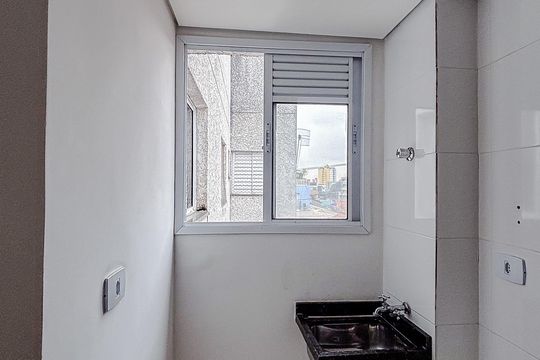 Área de serviço de apartamento para alugar com 2 quartos, 39m² em Vila Matilde, São Paulo