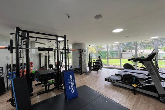 Área comum - Academia de apartamento para alugar com 2 quartos, 90m² em Barra da Tijuca, Rio de Janeiro