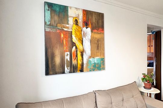 Sala de apartamento à venda com 2 quartos, 47m² em Brasilândia, São Paulo