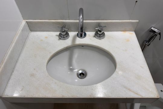 Banheiro Social de apartamento à venda com 2 quartos, 130m² em Recreio dos Bandeirantes, Rio de Janeiro