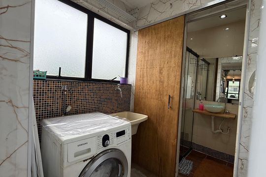 Área de Serviço de apartamento para alugar com 1 quarto, 65m² em Loteamento Joao Batista Juliao, Guarujá