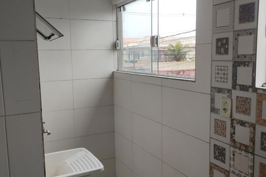 Área de serviço de casa de condomínio para alugar com 2 quartos, 55m² em Parque das Americas, Praia Grande