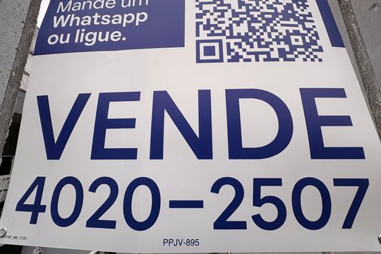 Fachada + placa grande PPJV-895 de casa à venda com 4 quartos, 202m² em Vila Palmares, Santo André