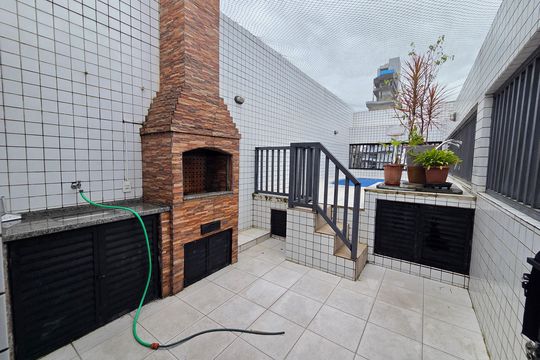 Área comum de apartamento para alugar com 3 quartos, 200m² em Guilhermina, Praia Grande