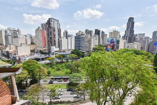 Vista da sala de apartamento para alugar com 2 quartos, 60m² em Centro Histórico de São Paulo, São Paulo