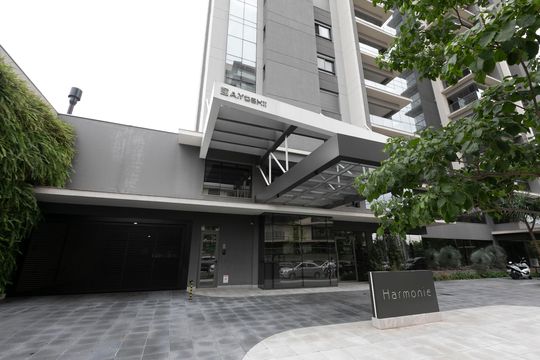 FACHADA DO PRÉDIO de apartamento à venda com 3 quartos, 125m² em Nova Campinas, Campinas