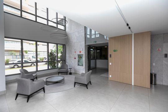 HALL DE ENTRADA de apartamento à venda com 3 quartos, 125m² em Nova Campinas, Campinas