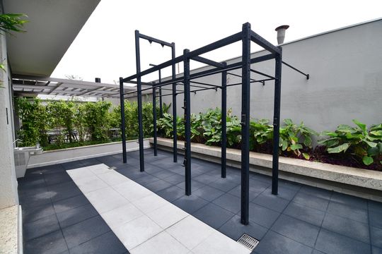 Área comum de apartamento à venda com 3 quartos, 125m² em Nova Campinas, Campinas