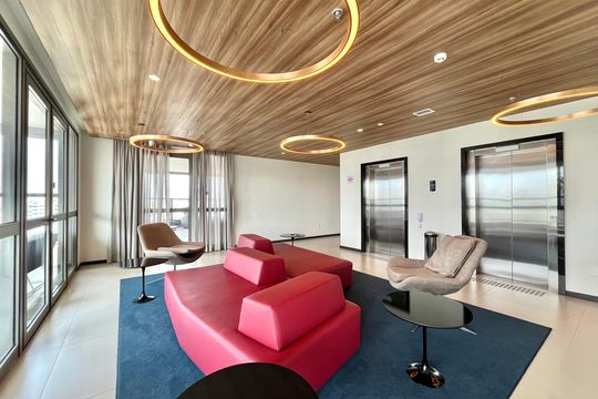 Área comum de kitnet/studio para alugar com 1 quarto, 40m² em Vila Clementino, São Paulo