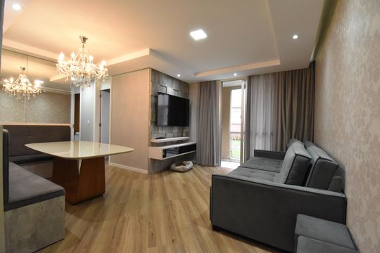 Apartamento à venda com 3 quartos, 69m² em Capão Raso, Curitiba
