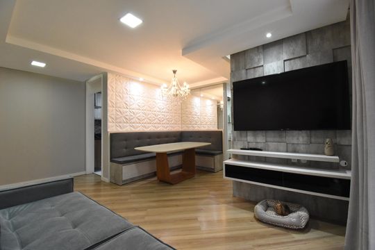 Apartamento à venda com 3 quartos, 69m² em Capão Raso, Curitiba
