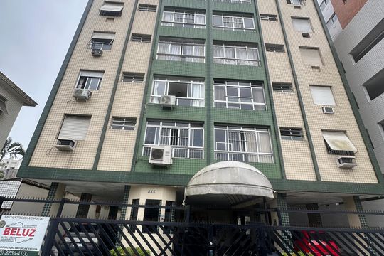 Fachada do Prédio de apartamento para alugar com 4 quartos, 150m² em Centro, São Vicente