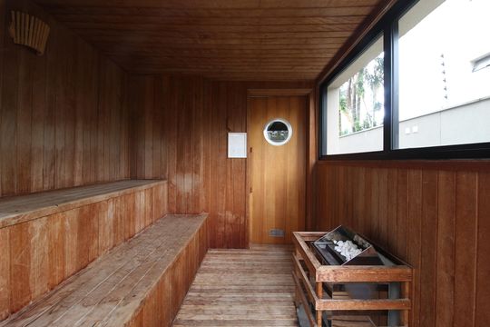 Área Comum - Sauna de apartamento à venda com 3 quartos, 184m² em Moema, São Paulo