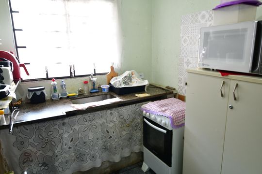 Cozinha de casa à venda com 1 quarto, 125m² em Jardim Amanda I, Hortolândia