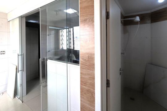 Área de Serviço de apartamento para alugar com 3 quartos, 200m² em Ponta da Praia, Santos