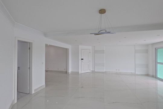 Sala de apartamento para alugar com 3 quartos, 200m² em Ponta da Praia, Santos