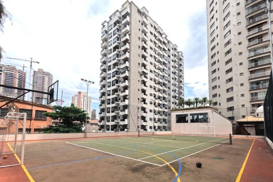 Área Comum - Quadra Poliesportiva de apartamento para alugar com 3 quartos, 200m² em Ponta da Praia, Santos