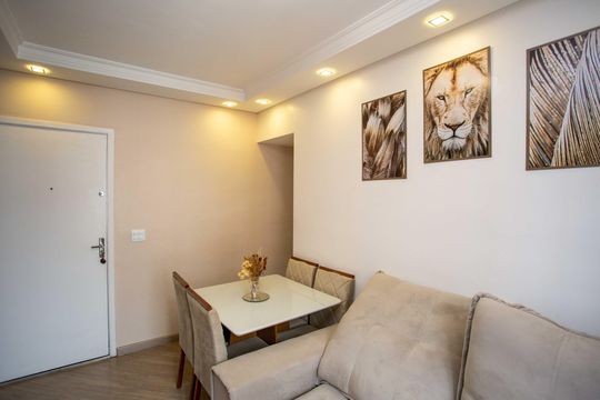 Sala de apartamento à venda com 2 quartos, 44m² em Canhema, Diadema