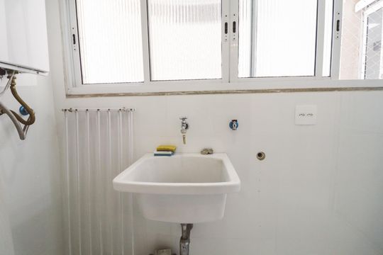 Área de Serviço de apartamento para alugar com 3 quartos, 136m² em Santana, São Paulo
