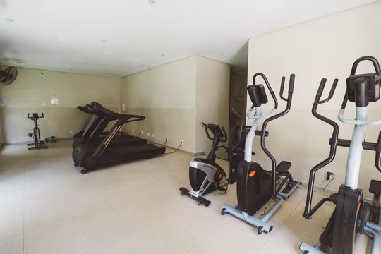 Área comum - Academia de apartamento para alugar com 3 quartos, 136m² em Santana, São Paulo