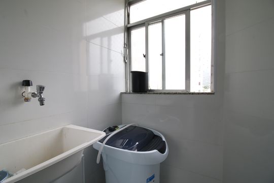 Área de Serviço de apartamento para alugar com 1 quarto, 38m² em Barra Olímpica, Rio de Janeiro