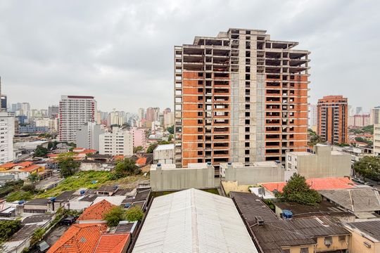 Vista do Quarto de apartamento para alugar com 1 quarto, 33m² em Liberdade, São Paulo