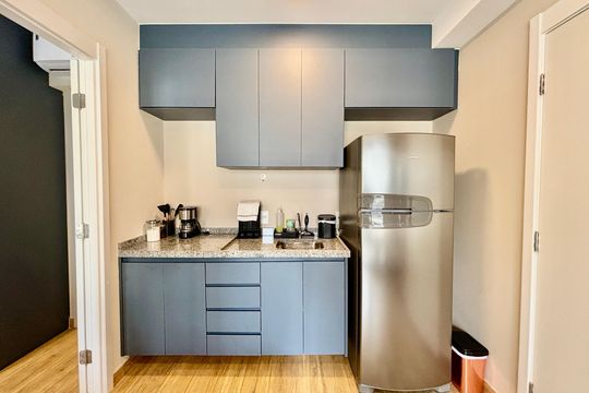Sala de apartamento para alugar com 1 quarto, 34m² em Cerqueira César, São Paulo