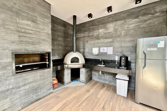 Churrasqueira de apartamento para alugar com 1 quarto, 34m² em Cerqueira César, São Paulo