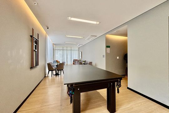 Salão de jogos  de apartamento para alugar com 1 quarto, 34m² em Cerqueira César, São Paulo