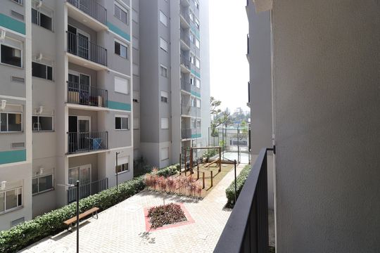 Varanda - vista de apartamento para alugar com 2 quartos, 37m² em Jurubatuba, São Paulo