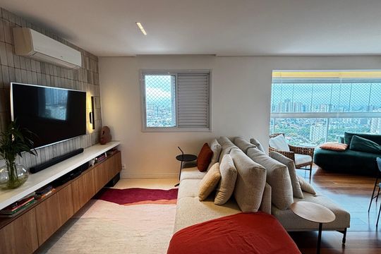 Sala - Sala de Jantar de apartamento à venda com 4 quartos, 140m² em Jardim, Santo André