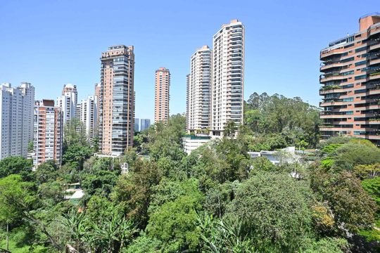 Vista do Quarto de apartamento à venda com 1 quarto, 50m² em Paraíso do Morumbi, São Paulo