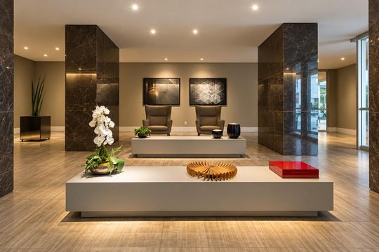 Hall Social de kitnet/studio para alugar com 1 quarto, 35m² em Consolação, São Paulo