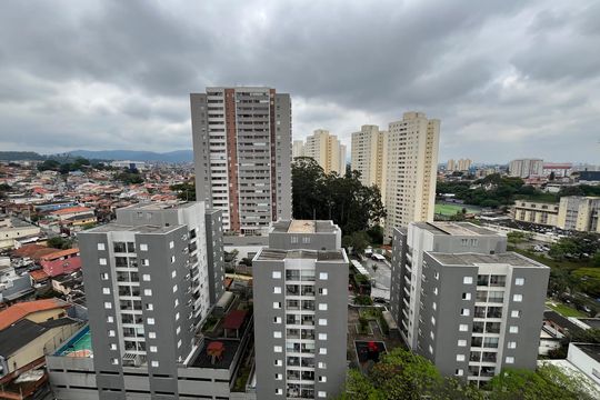 Área de Serviço - Vista de apartamento para alugar com 2 quartos, 44m² em Vila Cruz das Almas, São Paulo