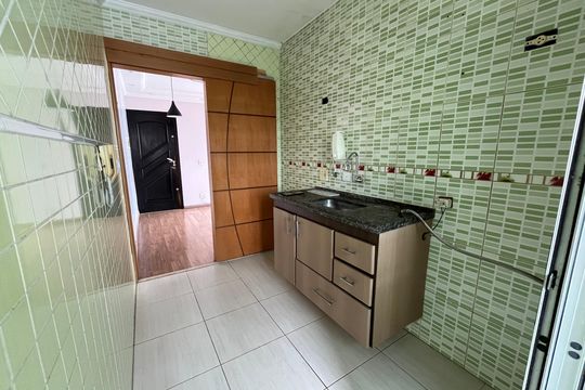 Cozinha de apartamento para alugar com 2 quartos, 44m² em Vila Cruz das Almas, São Paulo