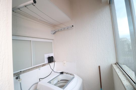 Área de Serviço de apartamento para alugar com 1 quarto, 39m² em Tibery, Uberlândia
